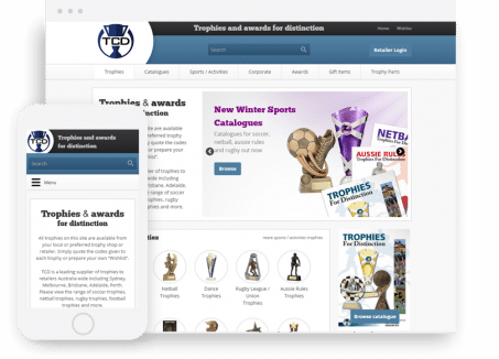 TCD website device example
